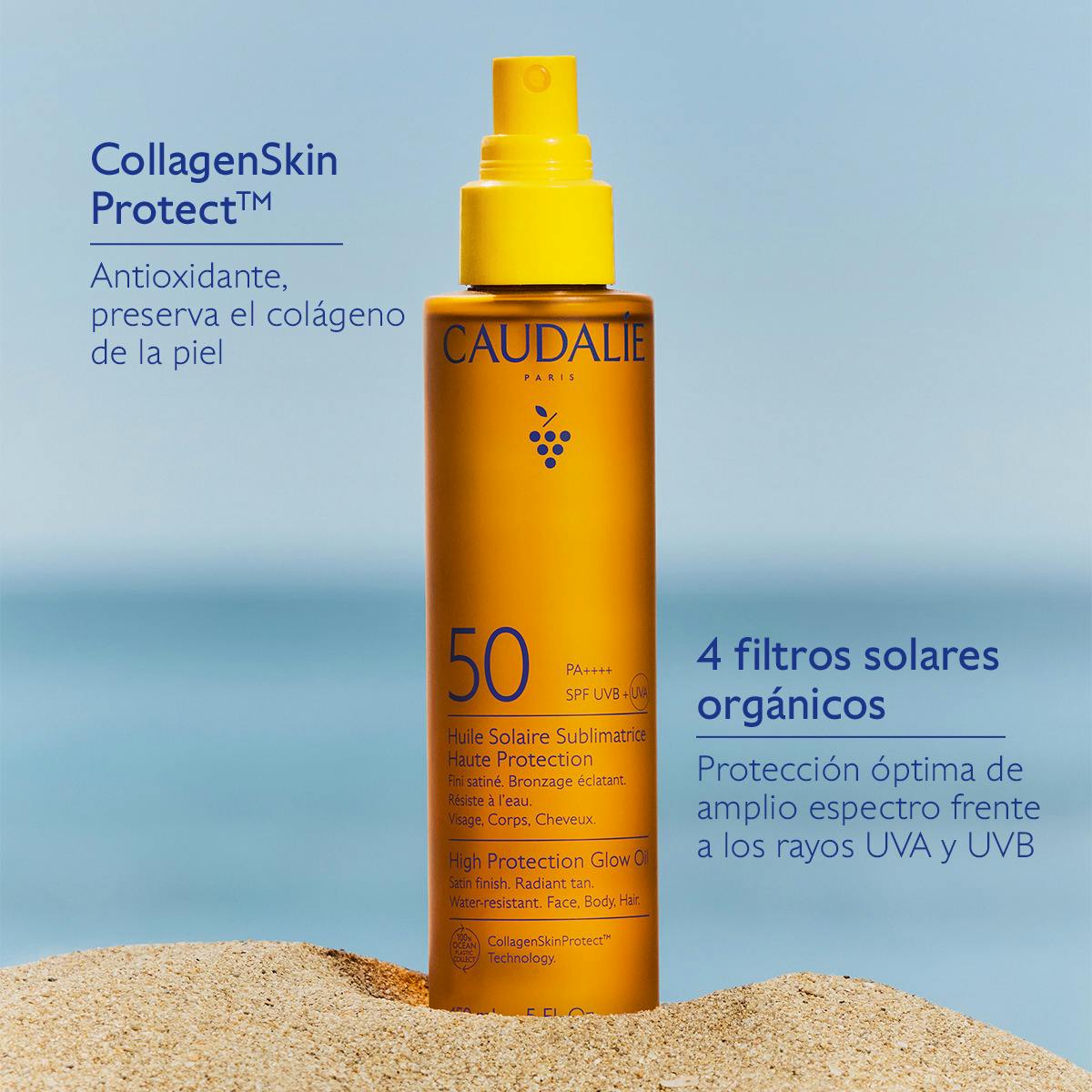 Aceite Solar Embellecedor de Alta Protección SPF50