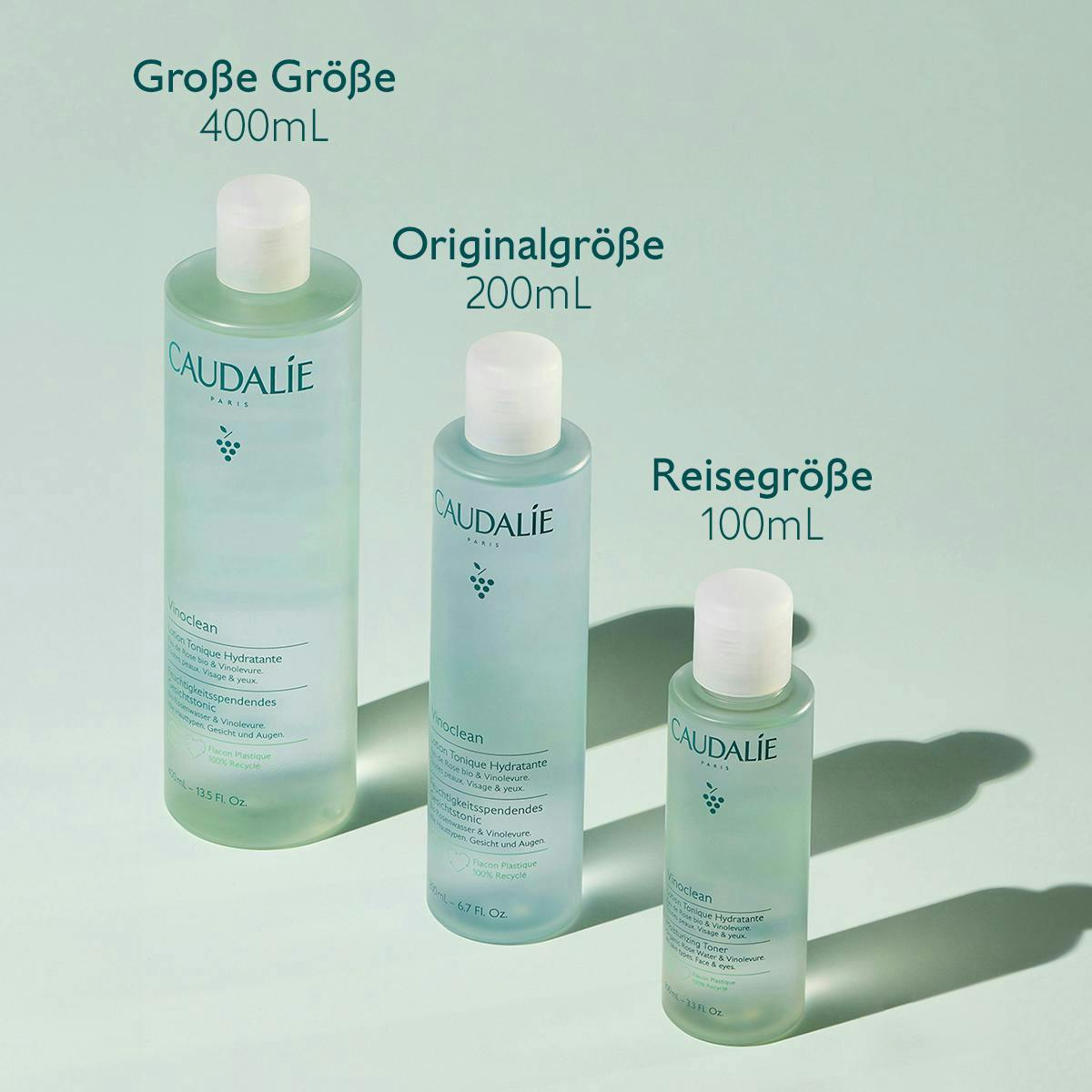 Feuchtigkeitsspendendes Gesichtstonic mit Bio-Rosenhydrolat - 400ml