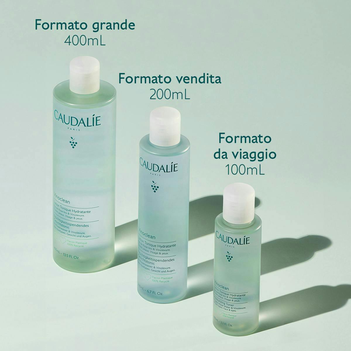  Lozione Tonica Idratante con Idrolato di Rosa Bio - 400ml