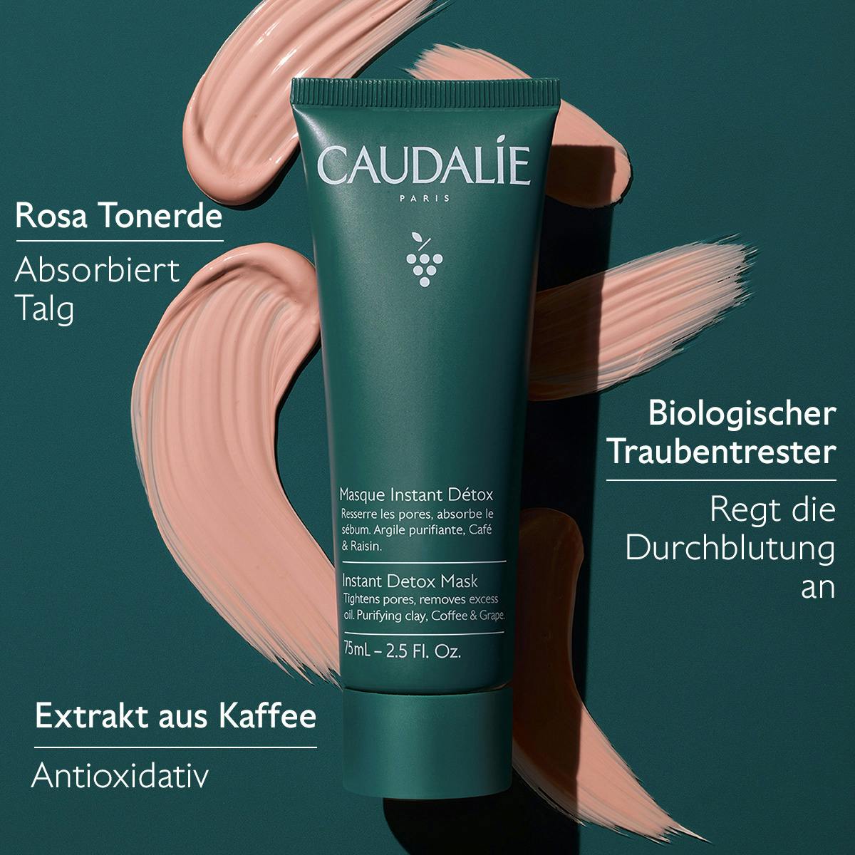 Instant Detox Maske mit Rosa Tonerde