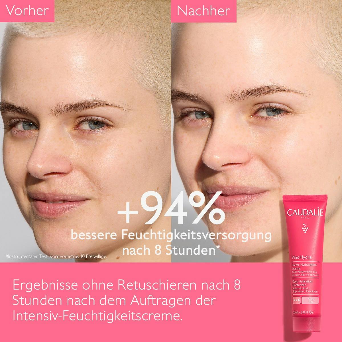 Intensive Feuchtigkeitscreme mit Hyaluronsäure & Bio-Sheabutter