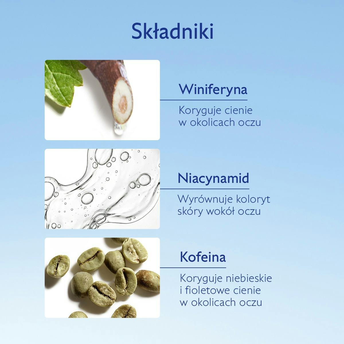 Krem rozjaśniający pod oczy