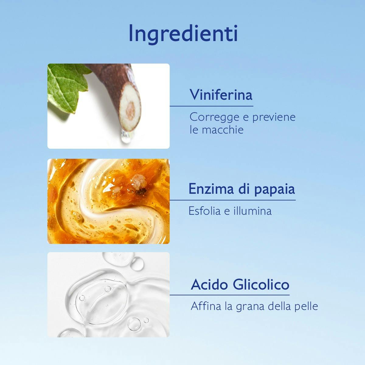 Crema Notte Anti-Macchie con Acido Glicolica + Viniferina