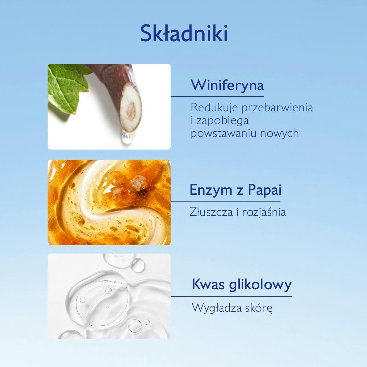 Glikolowy krem na noc na przebarwienia