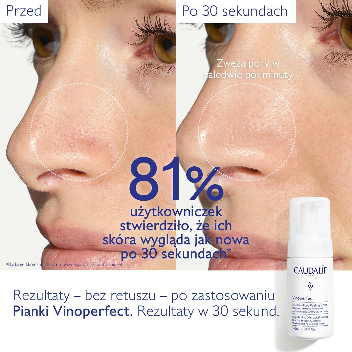 Mikropeelingująca pianka rozświetlająca