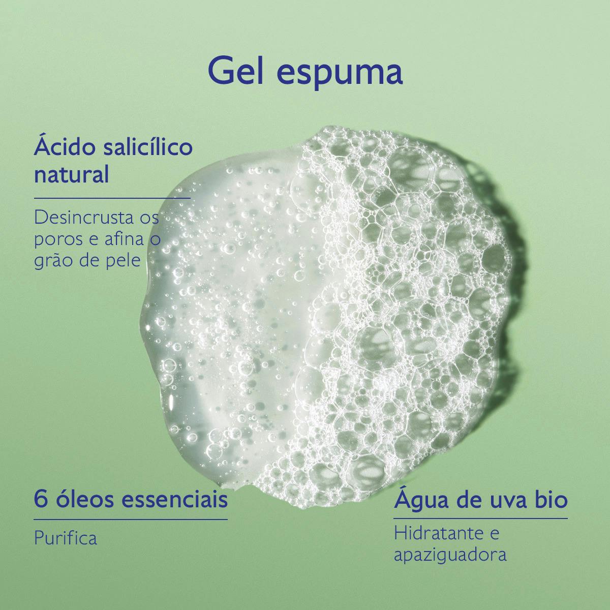 Geleia de Limpeza Purificante com Acido Salicílico