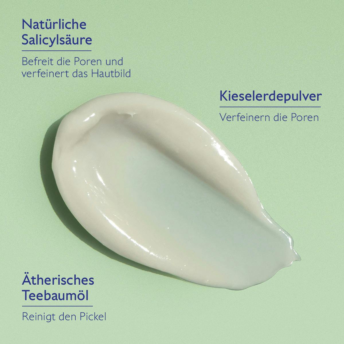 Pickel-Stopp mit Salicylsäure