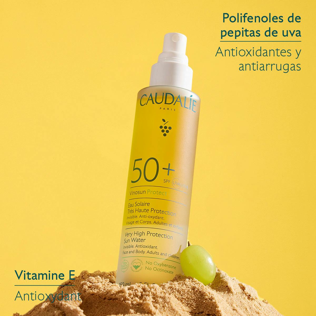 Agua Solar de Muy Alta Protección SPF50+