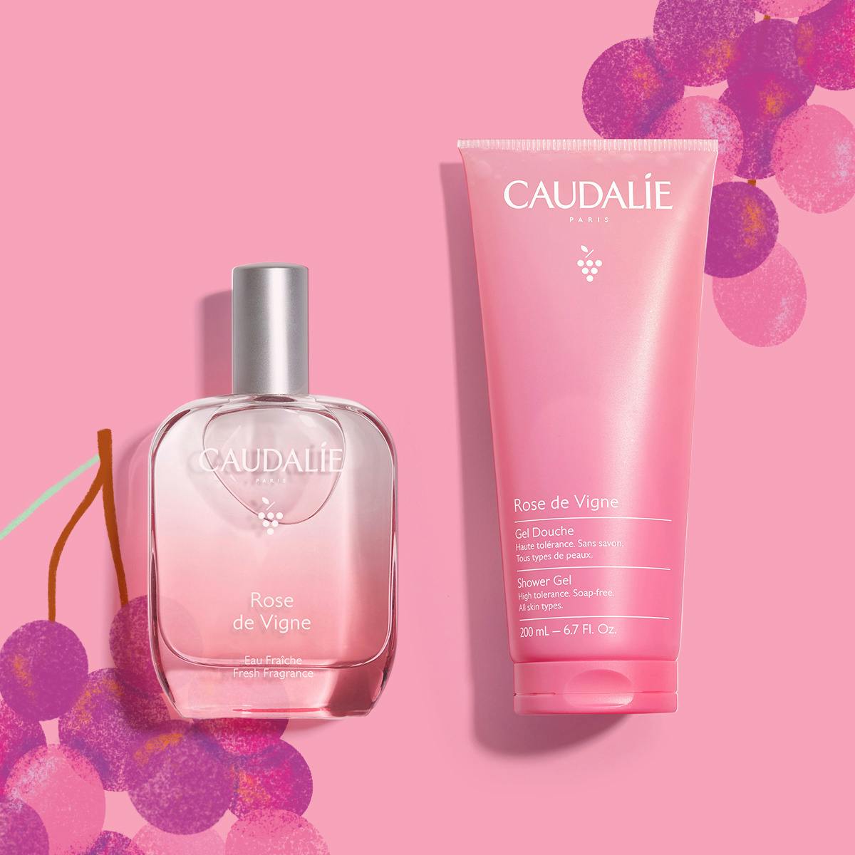 Coffret Eau Fraîche Rose de Vigne
