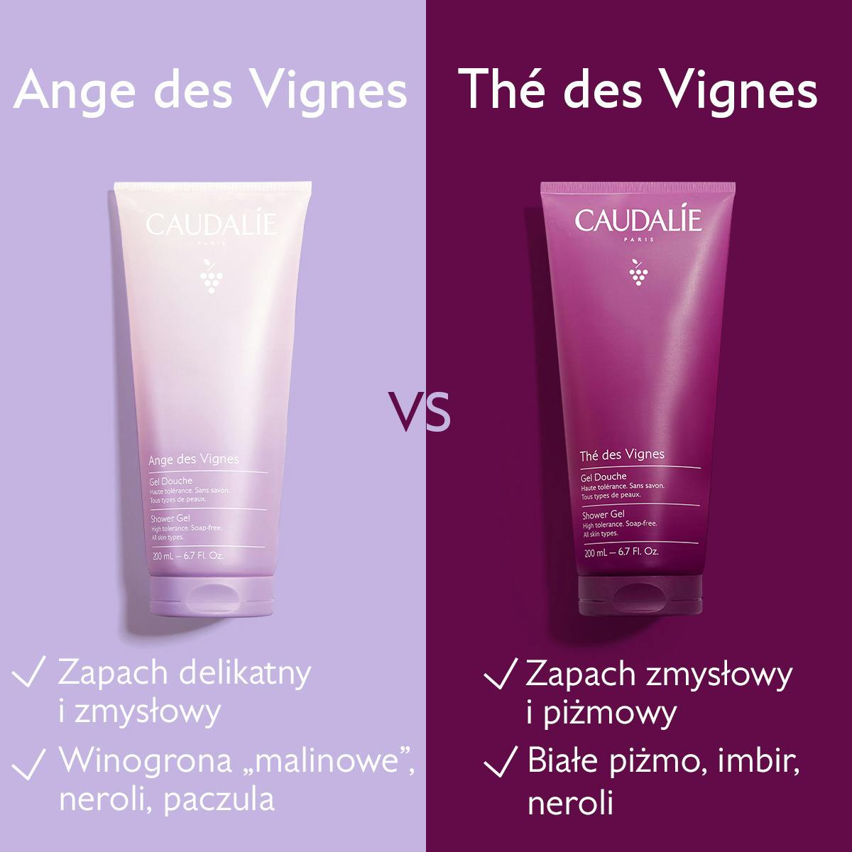 Ange des Vignes Żel pod prysznic