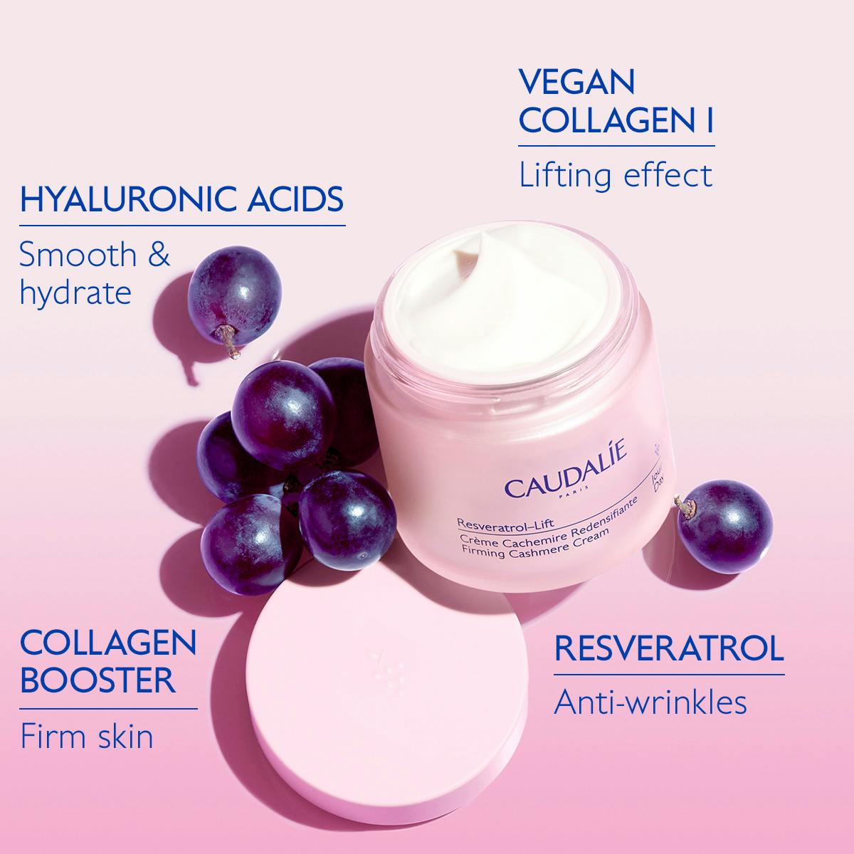 Caudalie Resveratrol Lift Face Lifting Soft Cream – Beautiful With Brains