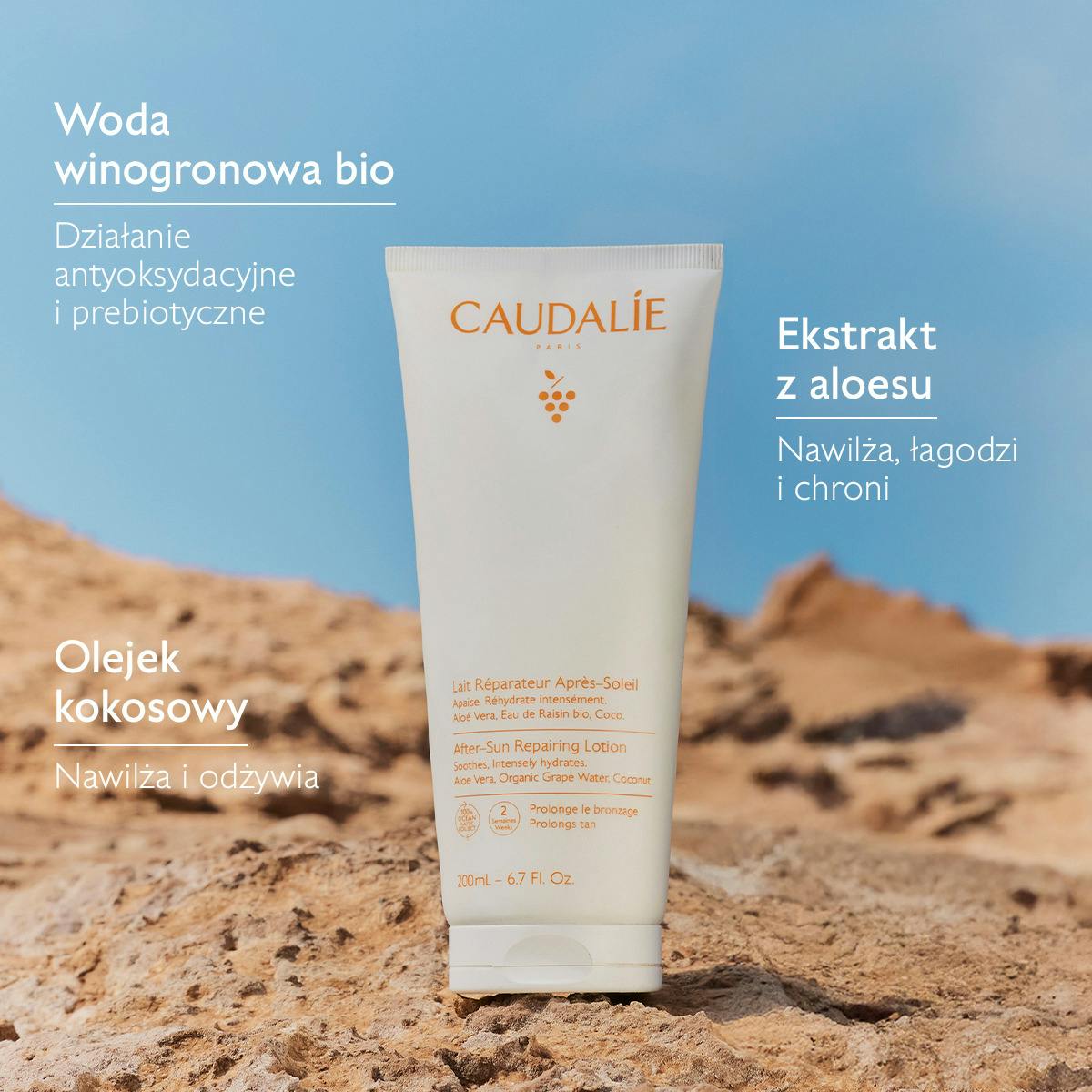 Regenerujące mleczko po opalaniu 200ml