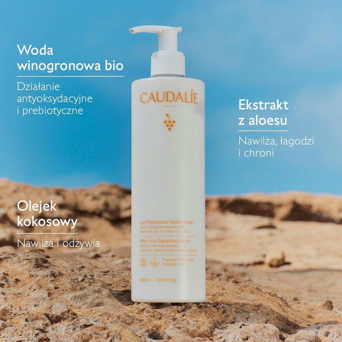 Regenerujące mleczko po opalaniu - 400 ml