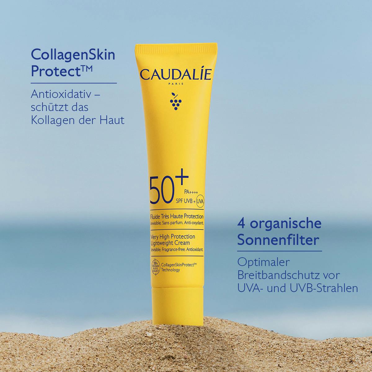 Fluid Sehr hoher Schutz LSF50+