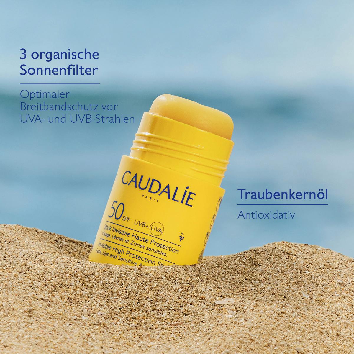 Unsichtbarer Sonnenstick Hoher Schutz LSF50