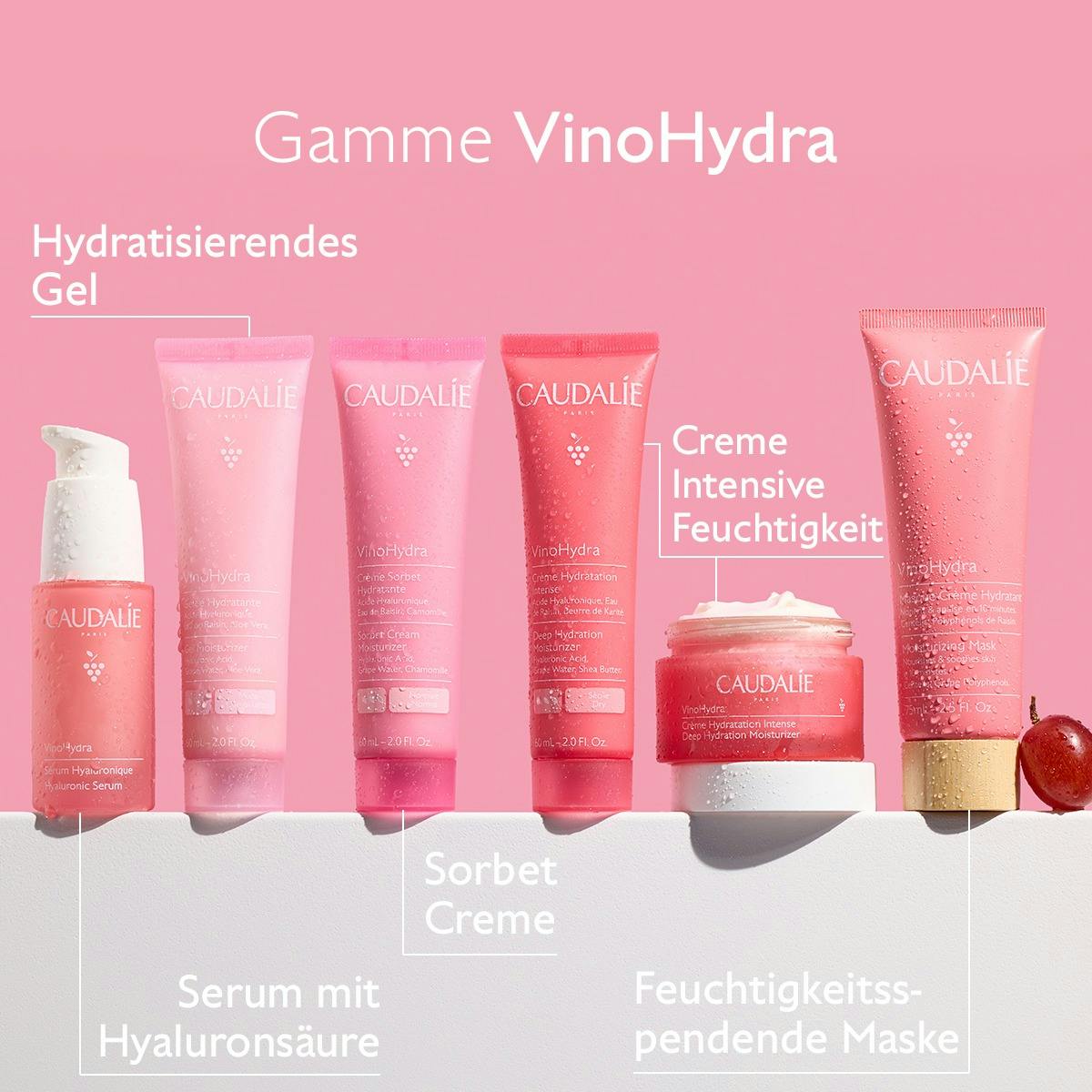 Hydratisierende Sorbet Creme mit Hyaluronsäure & Kamille