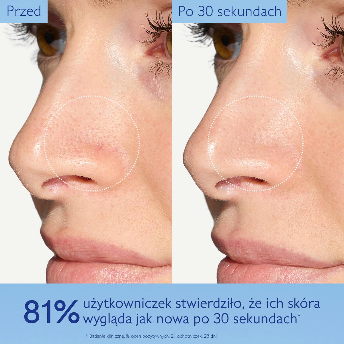 Mikropeelingująca pianka rozświetlająca