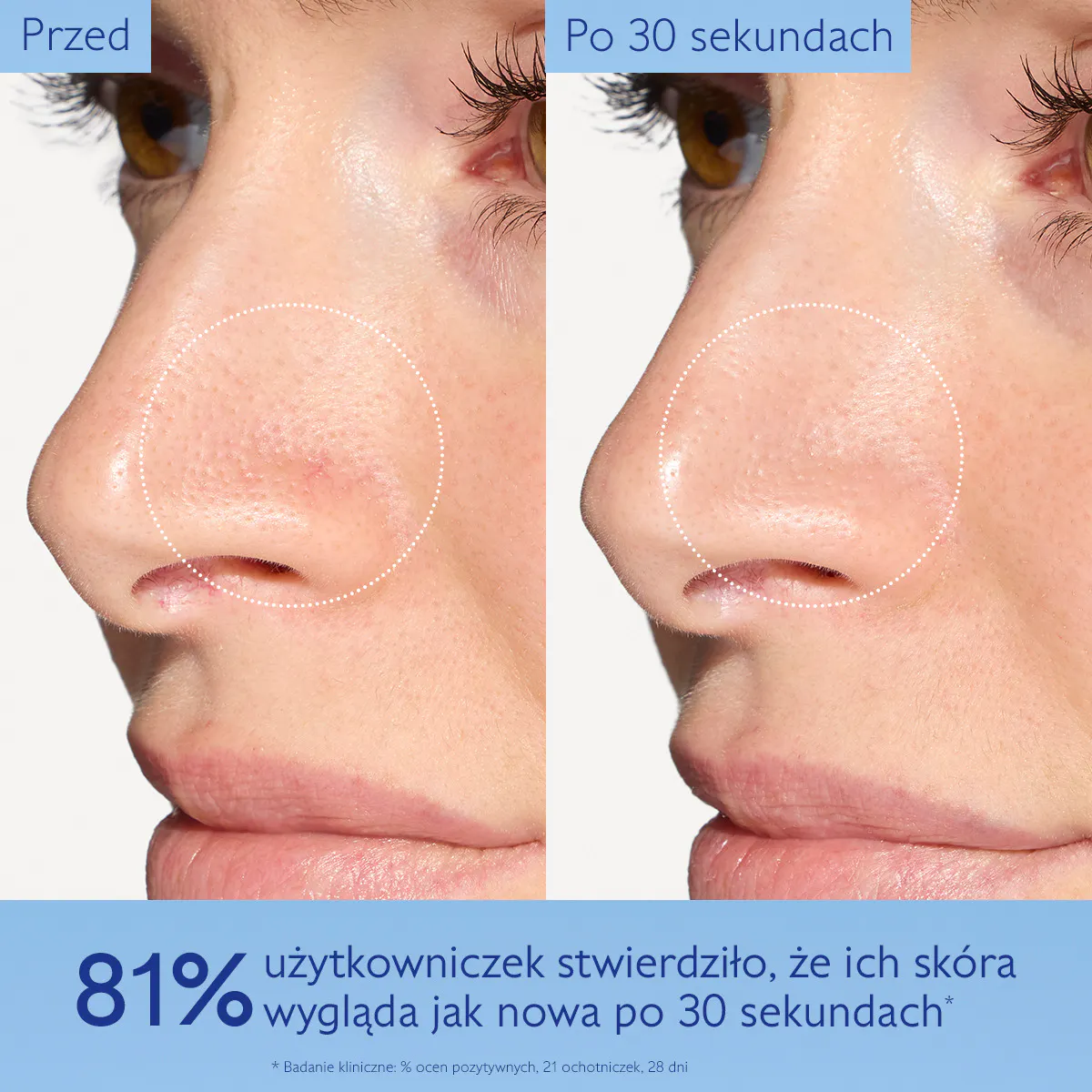 Mikropeelingująca pianka rozświetlająca