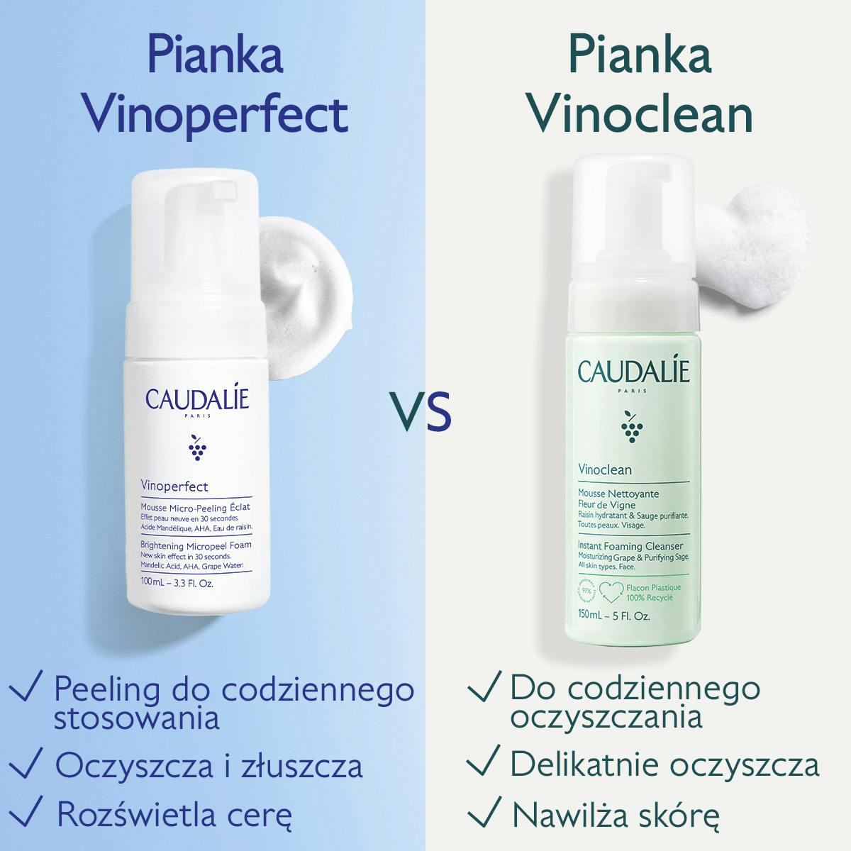 Mikropeelingująca pianka rozświetlająca