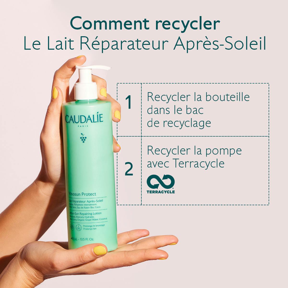 Lait Réparateur Après-Soleil à l'Aloe Vera - 400 mL