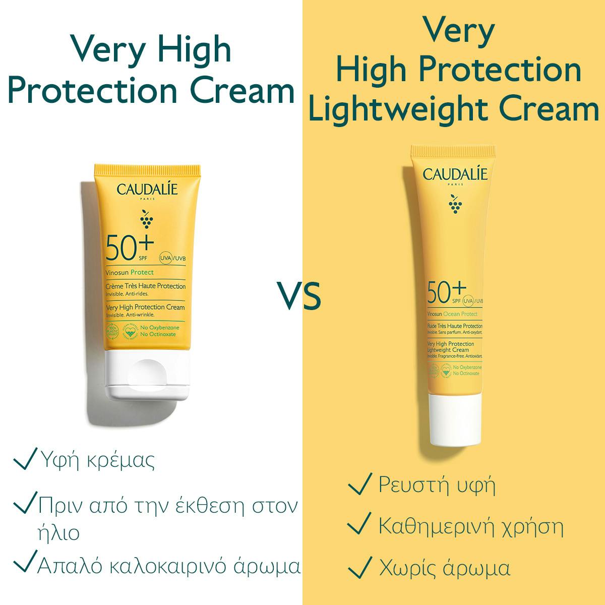 Very High Protection Lightweight Cream SPF50+