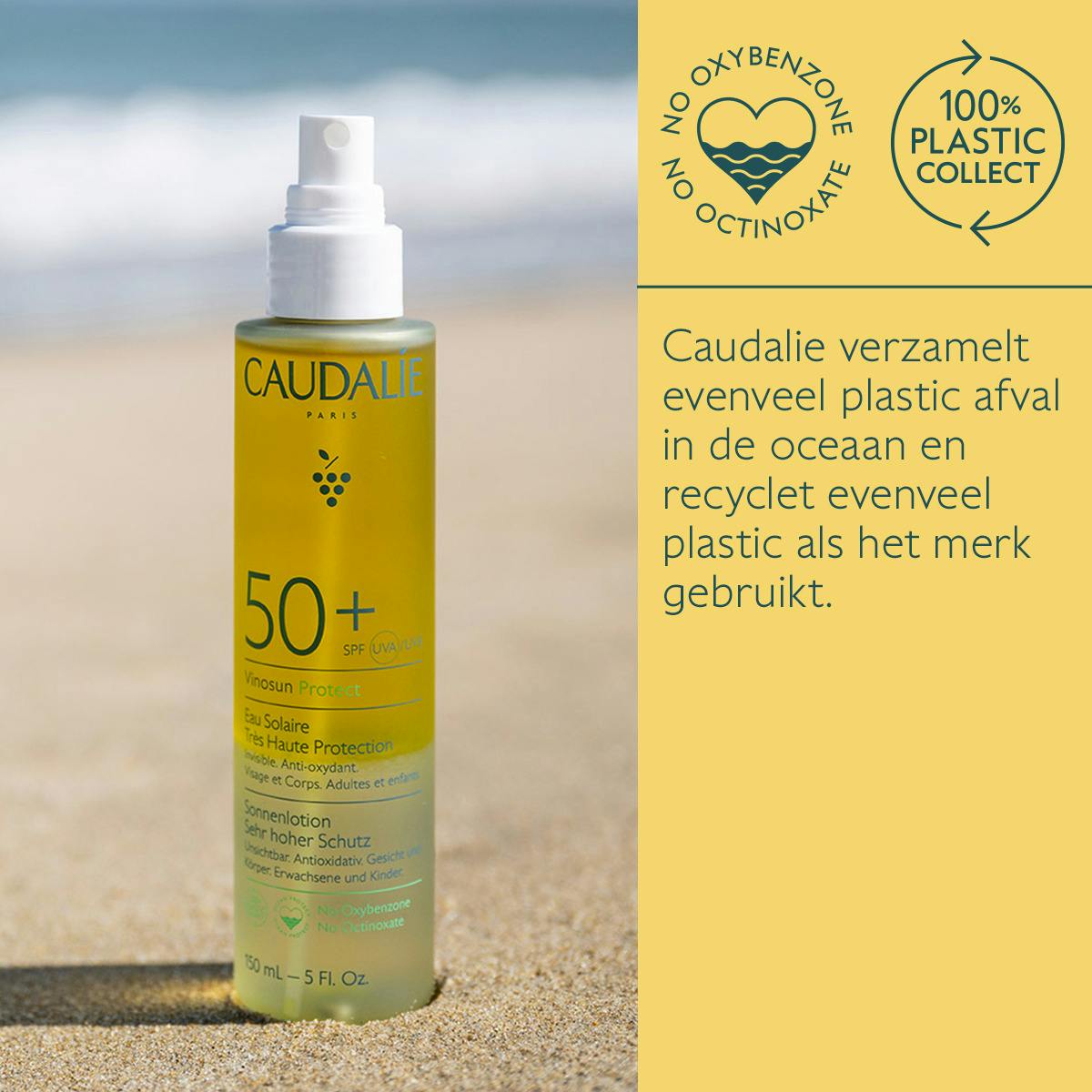 Zonnewater met Zeer Hoge Bescherming SPF50+ 