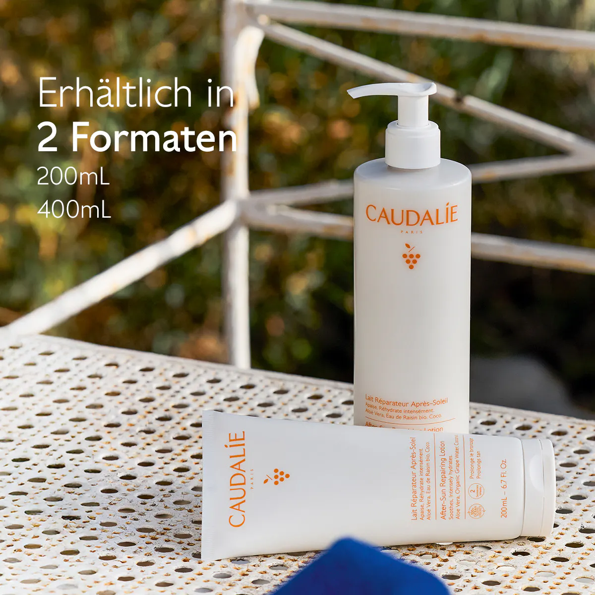 Reparierende After-Sun Pflegemilch mit Aloe Vera 75ml