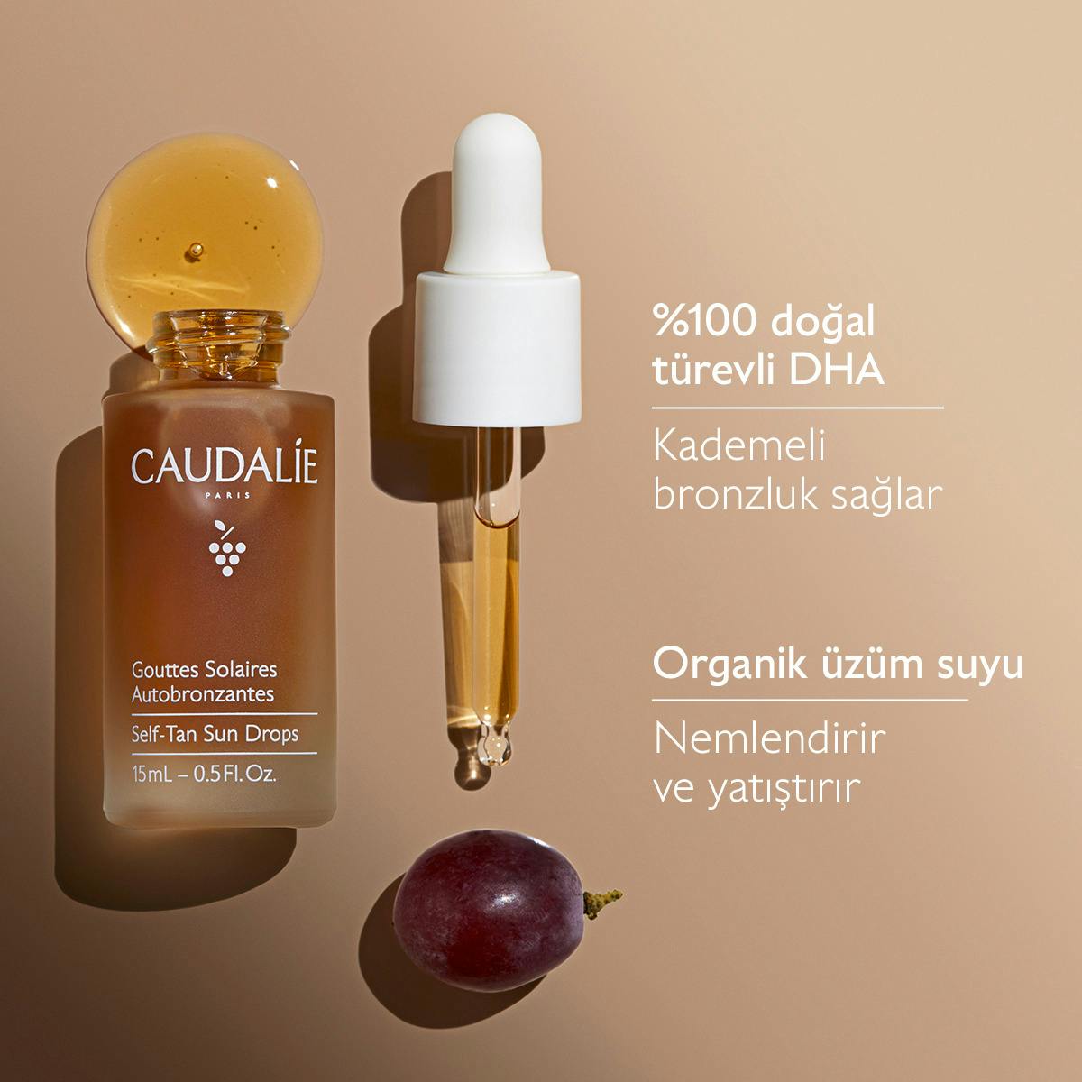 Güneşsiz Bronzlaştırıcı Damla