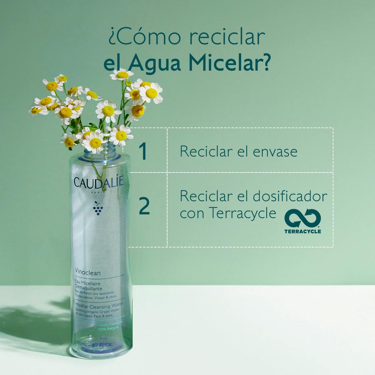 Agua Micelar Desmaquillante con Camomila