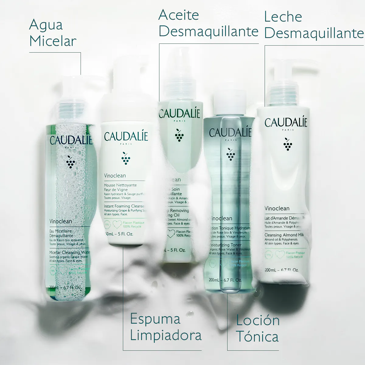 Agua de Uva Micelar Desmaquillante