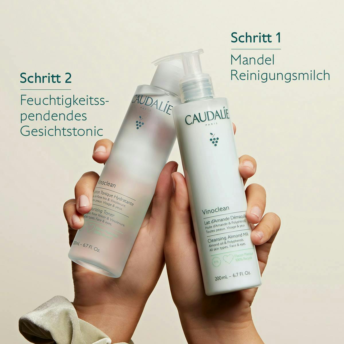 Feuchtigkeitsspendendes Gesichtstonic mit Bio-Rosenhydrolat - 400ml