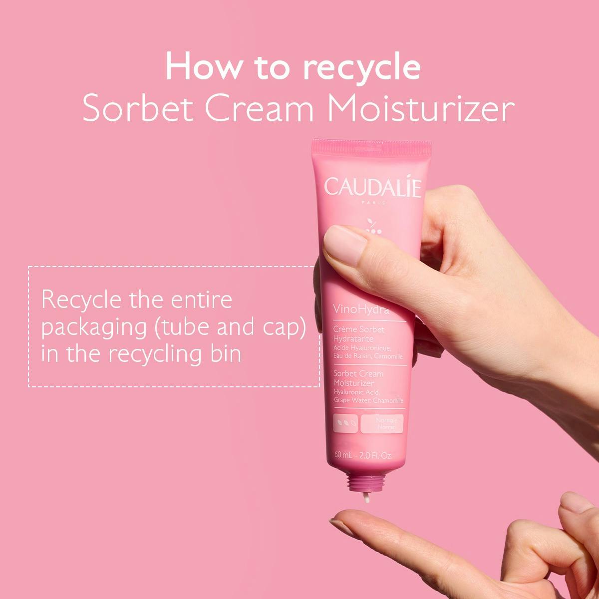 Sorbet Cream Moisturiser with Hyaluronic Acid + Chamomille