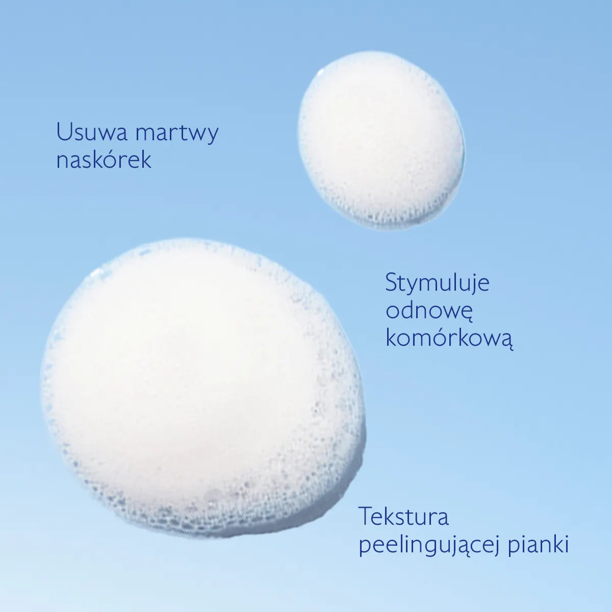 Mikropeelingująca pianka rozświetlająca
