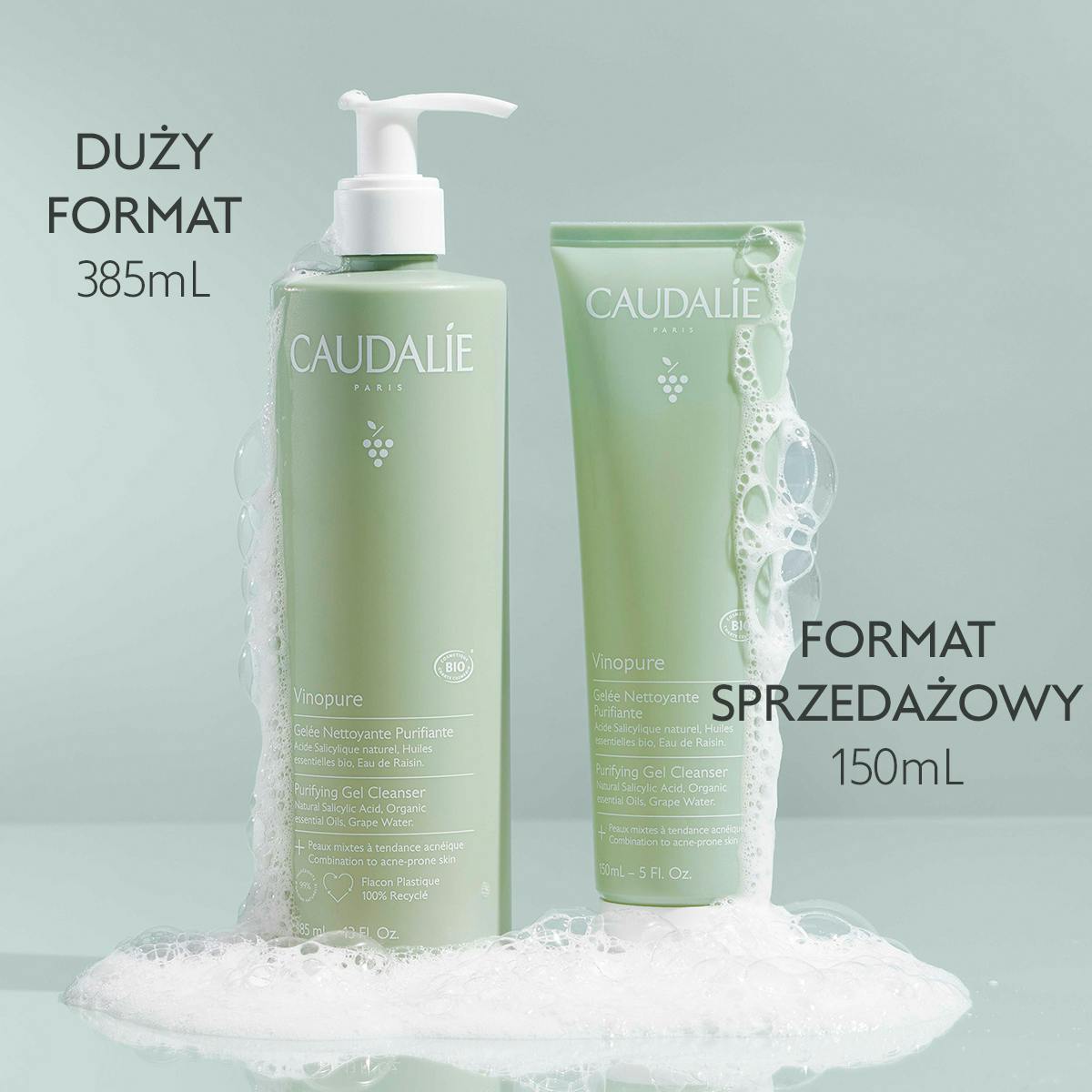 Oczyszczający żel myjący - 385 ml