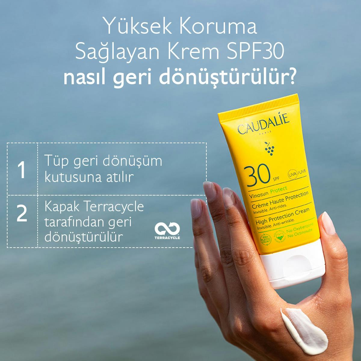 Yüksek Koruma Sağlayan Güneş Koruyucu Krem SPF30