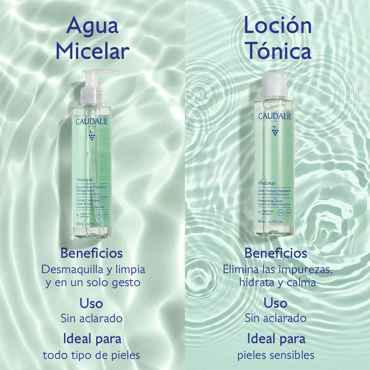 Agua de Uva Micelar Desmaquillante - 400mL