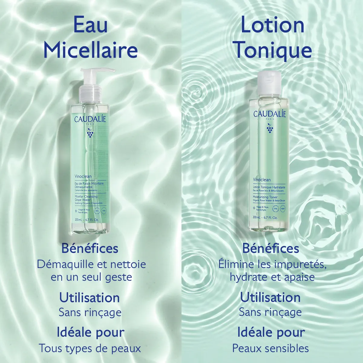 Eau de Raisin Micellaire Démaquillante - 400mL