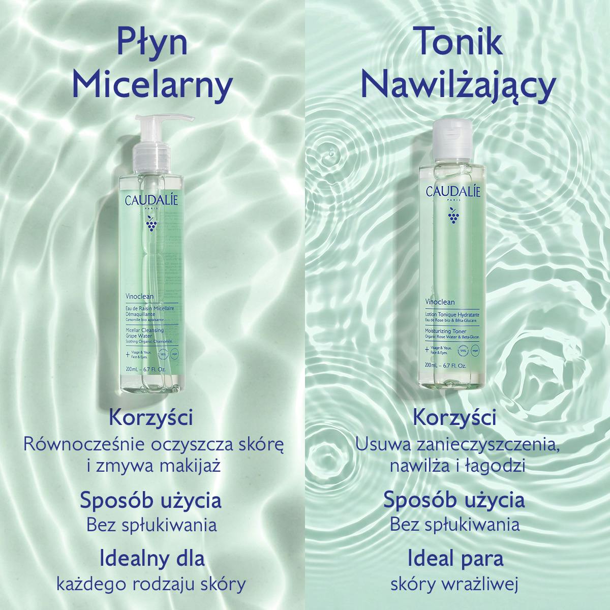 Płyn micelarny z wodą winogronową - 200mL