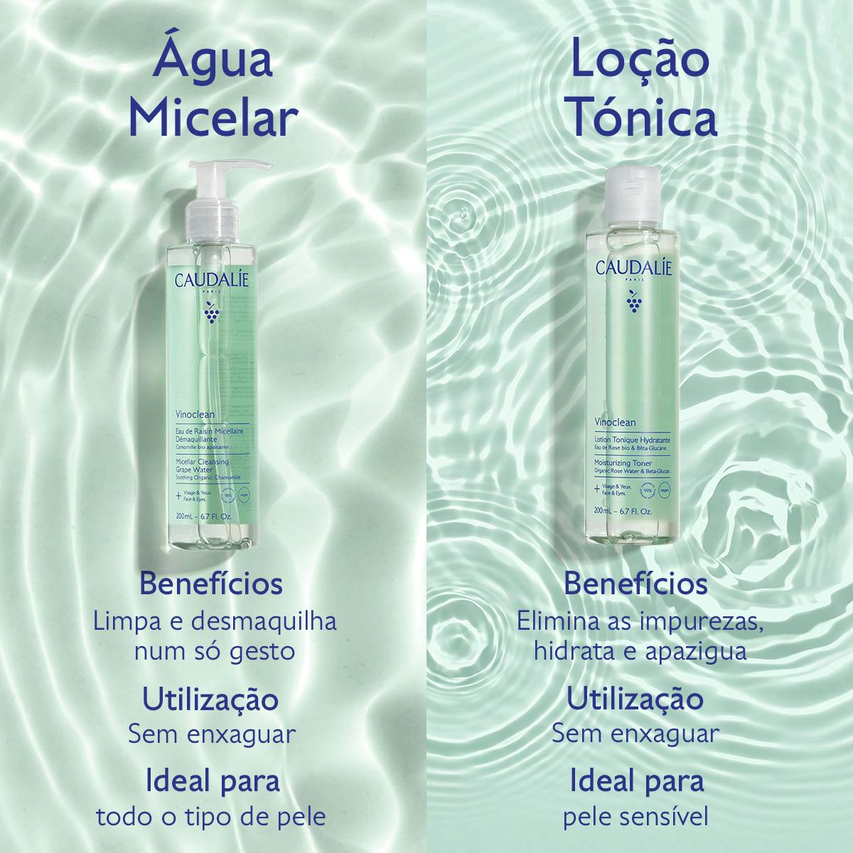 Água de Uva Micelar Desmaquilhante - 400mL