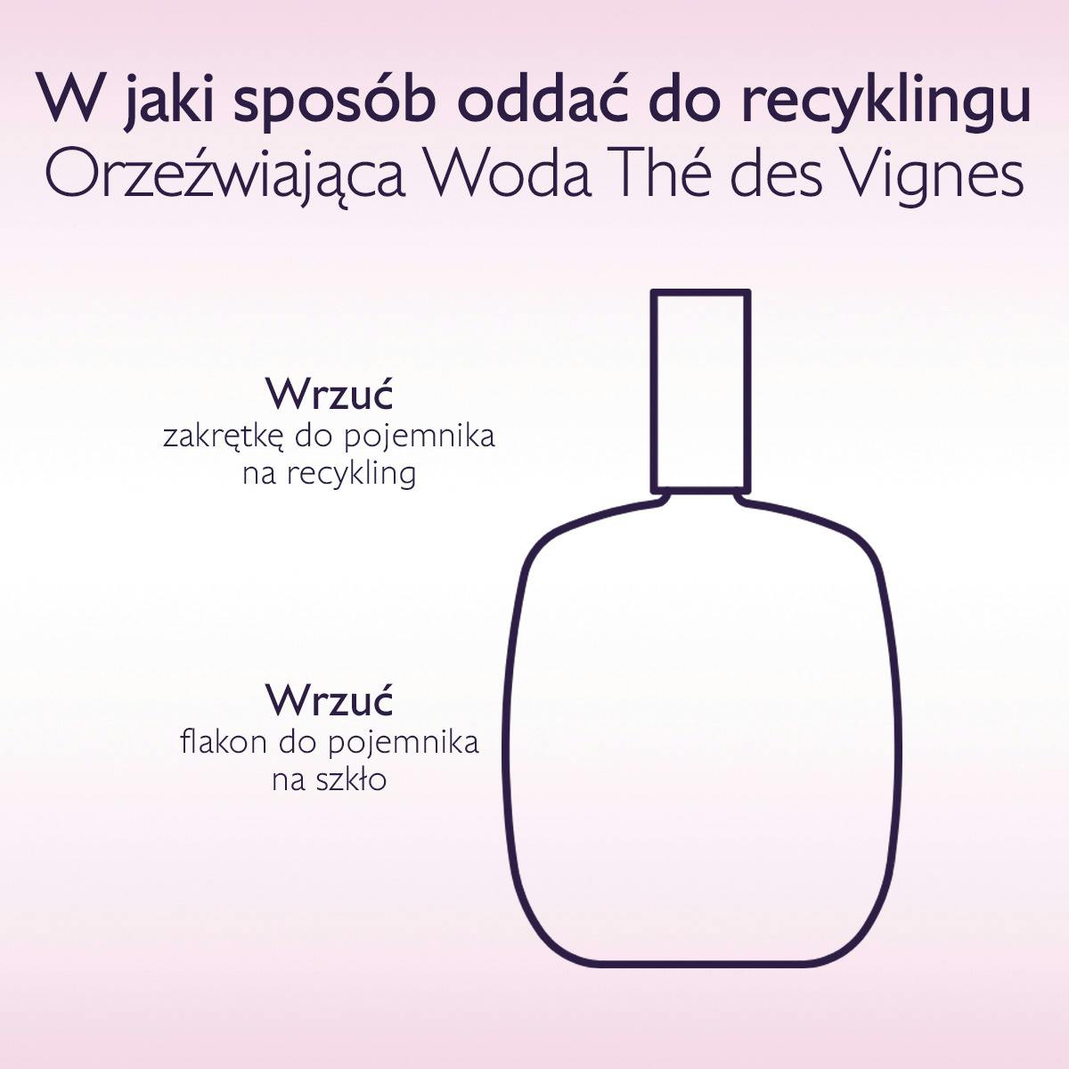 Orzeźwiająca Woda Thé des Vignes