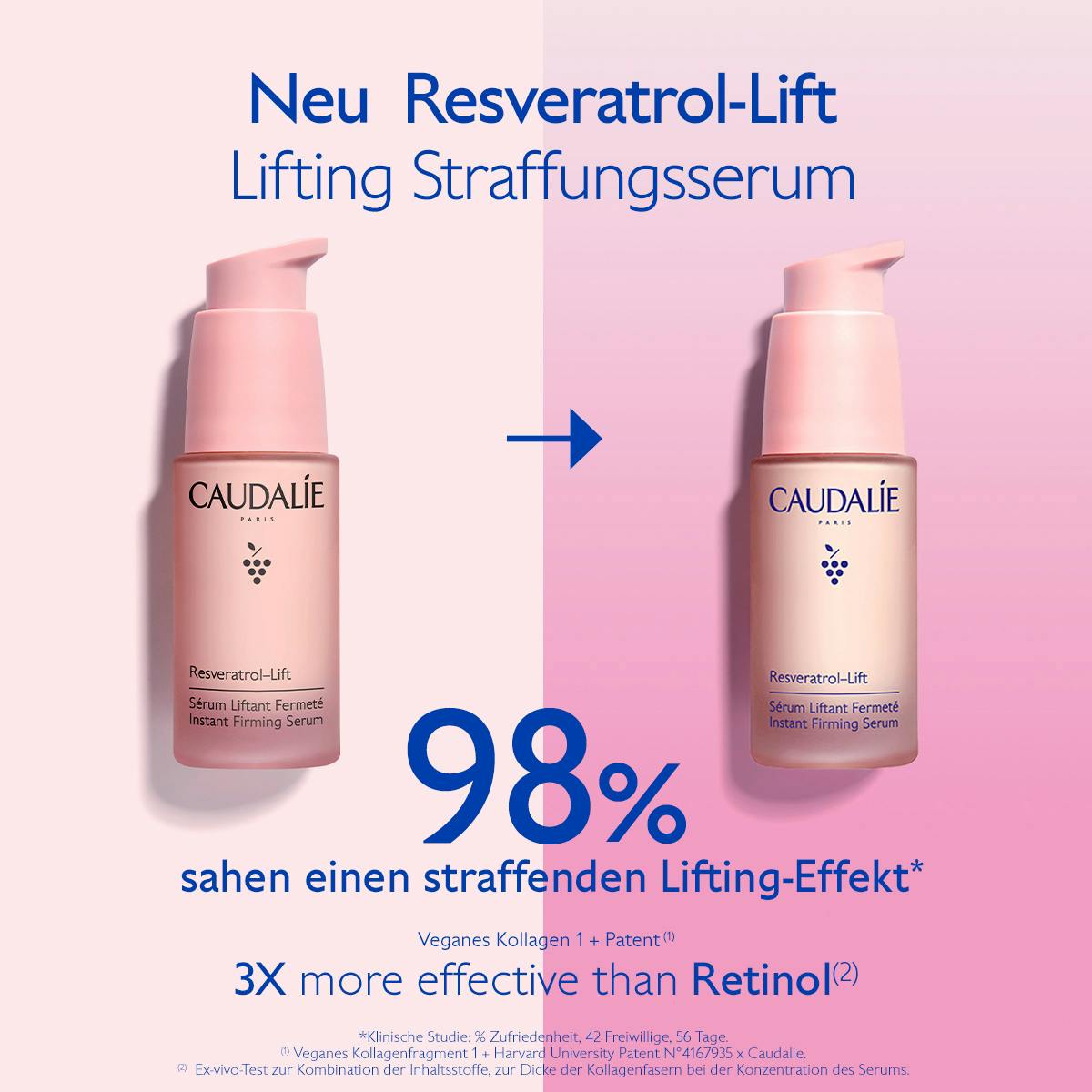 Lifting Straffungsserum mit Resveratrol, Alternative zu Retinol