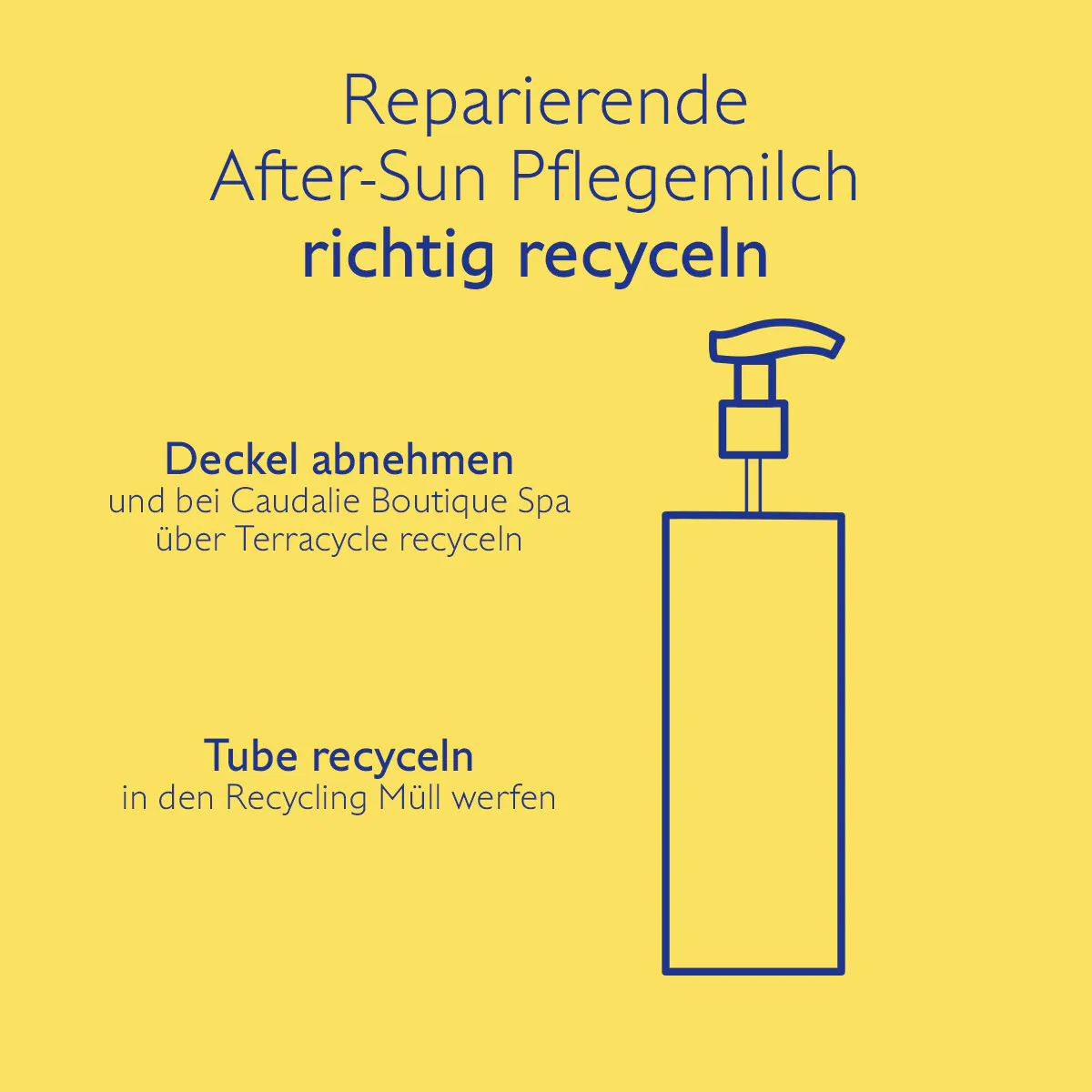 Reparierende After-Sun Pflegemilch mit Aloe Vera - 400 mL
