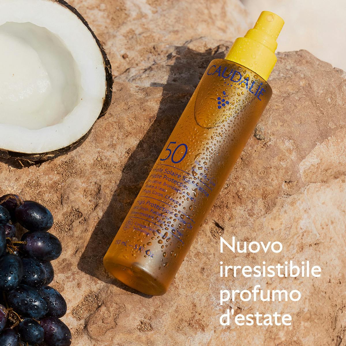 Olio Solare Abbronzante ad Alta Protezione SPF50