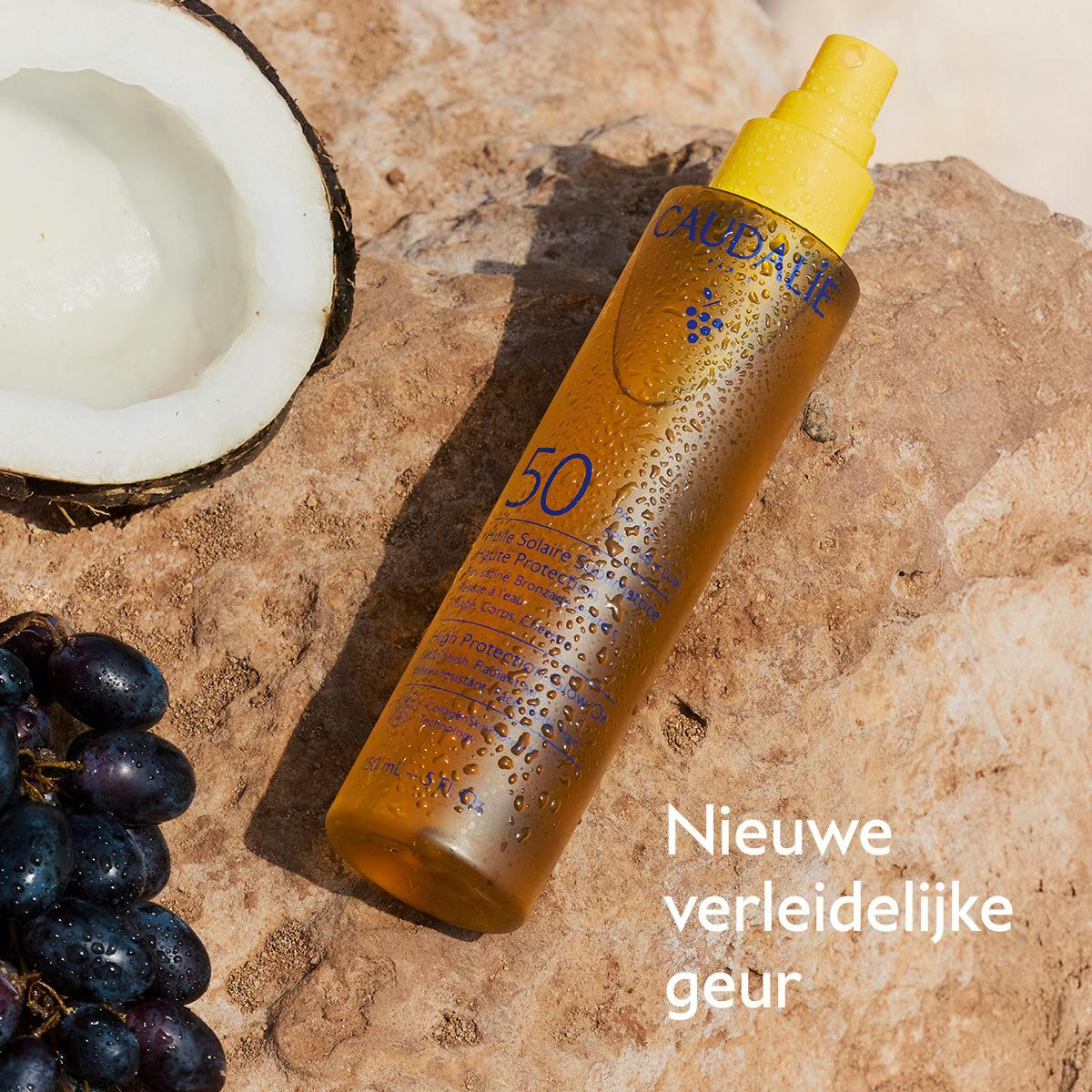 Sublimerende Zonneolie met Hoge Bescherming SPF50