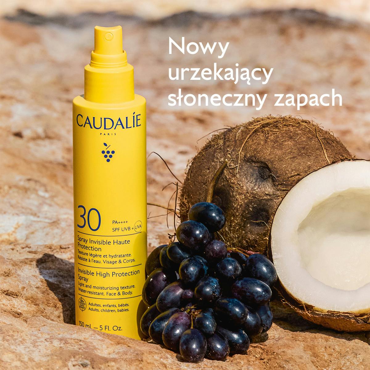 Niewidoczny spray o wysokiej ochronie SPF30