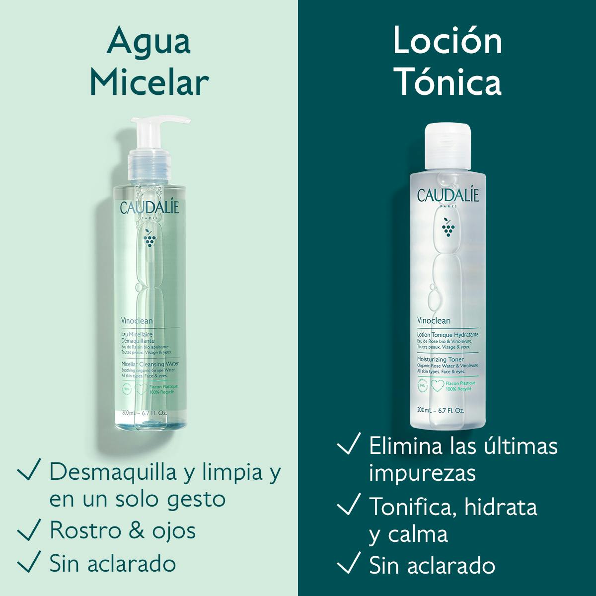 Agua Micelar Desmaquillante con Camomila