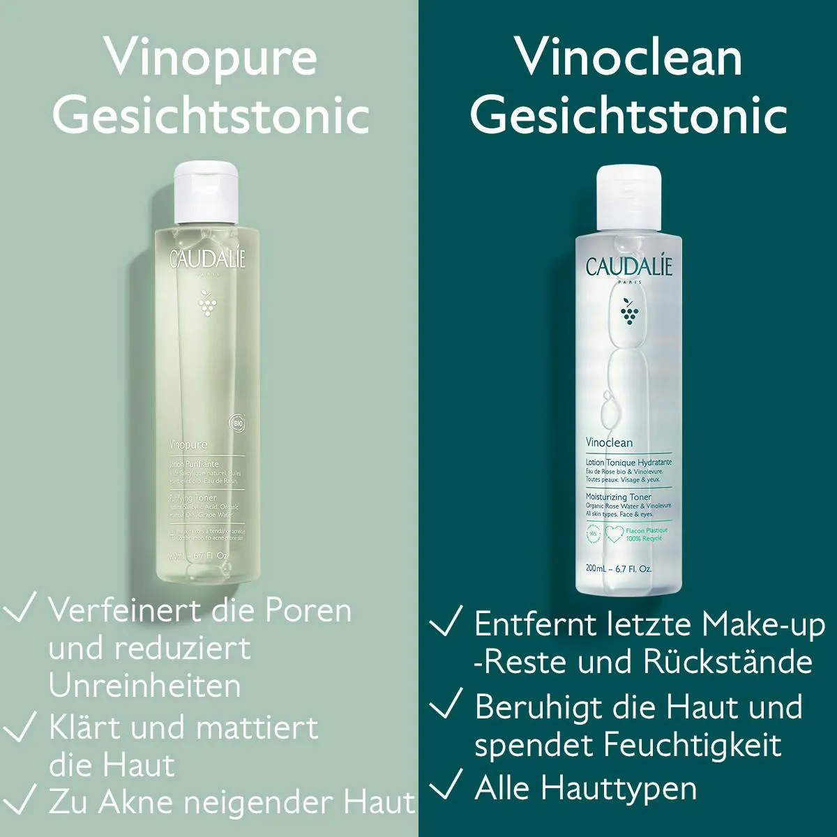 Feuchtigkeitsspendendes Gesichtstonic mit Bio-Rosenhydrolat - 400ml