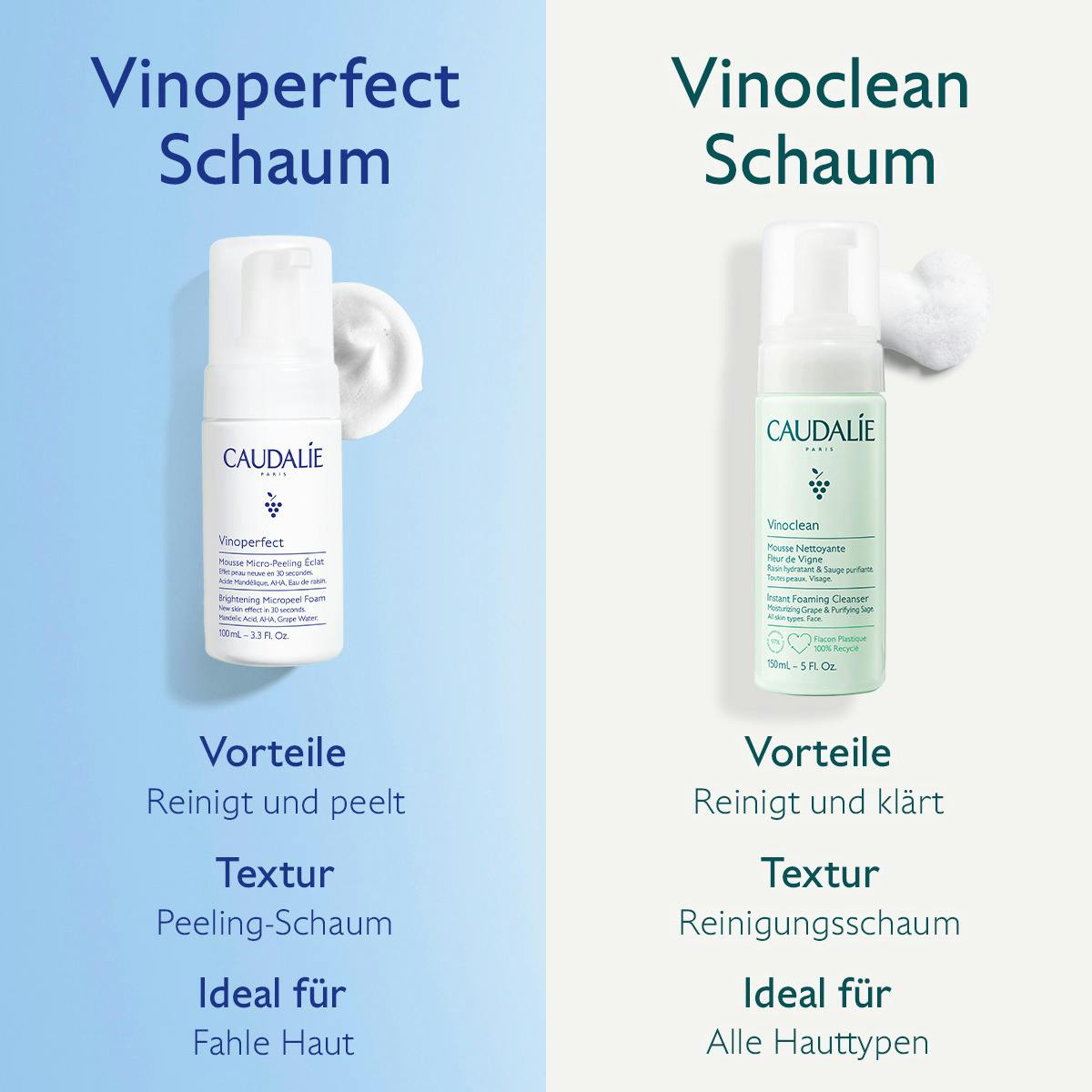 Mikro-Peeling Schaum Ausstrahlung mit Mandelsäure (AHA)