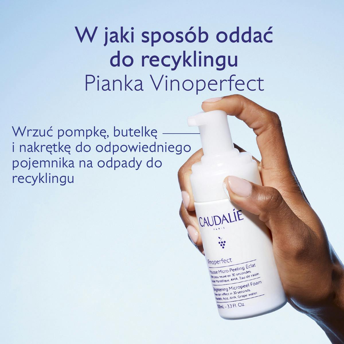 Mikropeelingująca pianka rozświetlająca