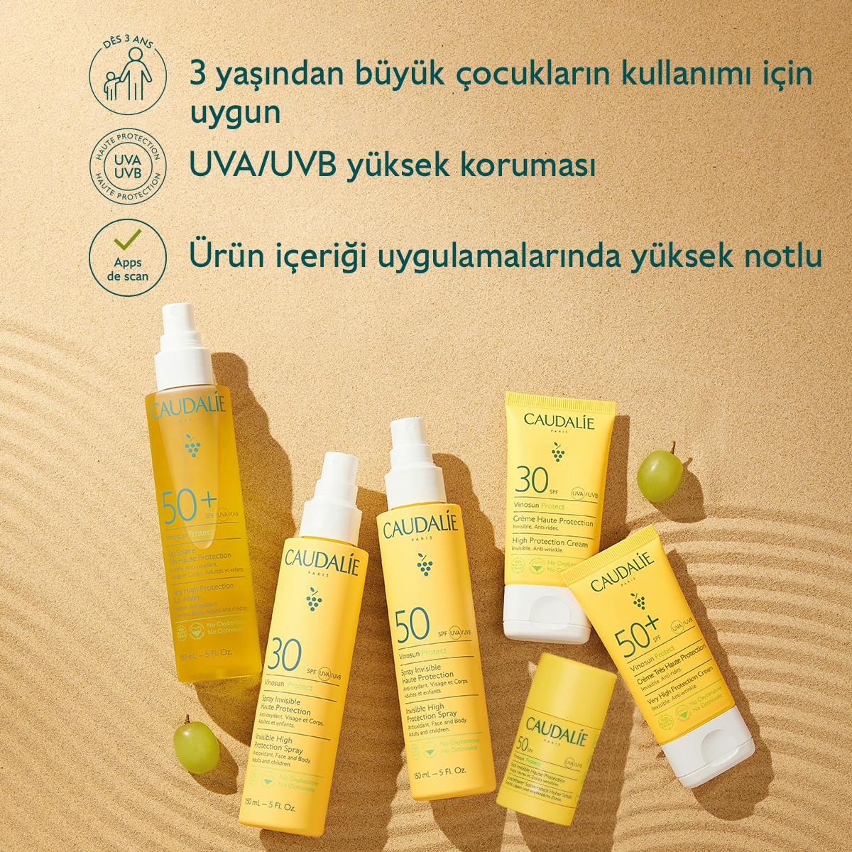 Yüksek Koruma Sağlayan Güneş Koruyucu Krem SPF30